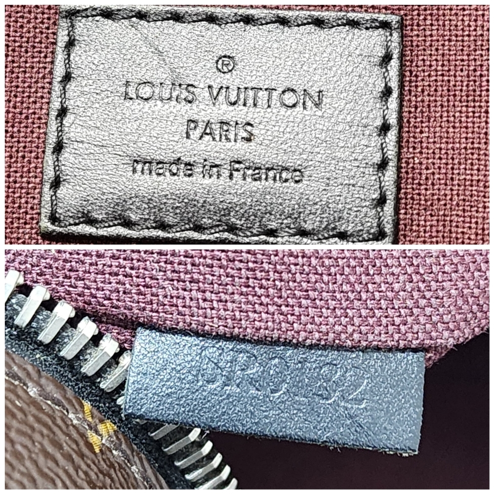 Louis Vuitton Monogram Macassar Palk Backpack Brown/Black - Picture 4 of 14